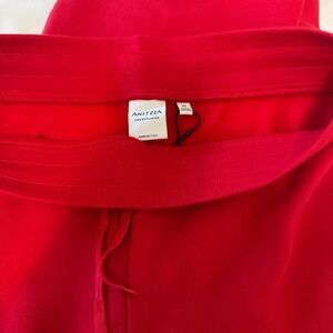 Aritzia Bold Red Sweatpants